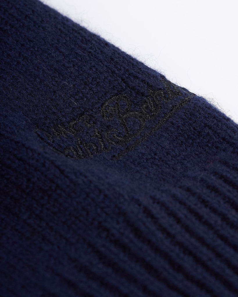 Apres Ski Strik Blå