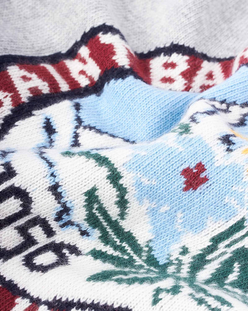 Matterhorn Ski Club Strik Grå