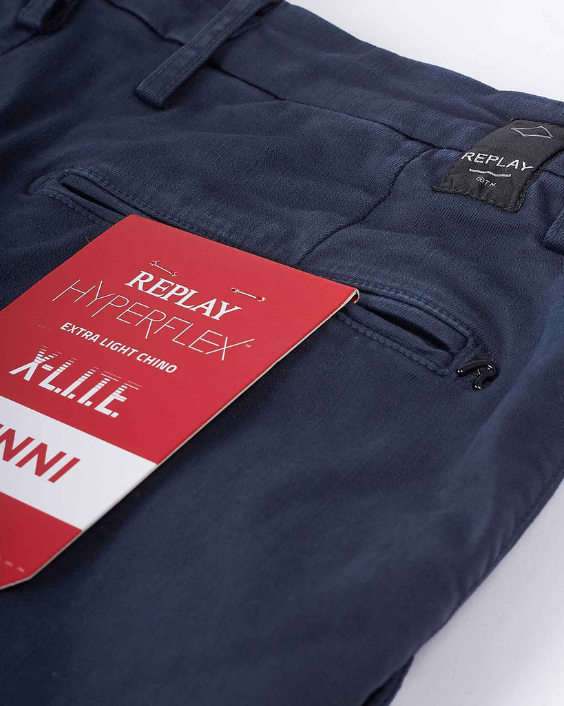 Benni Hyperflex Chino Blå