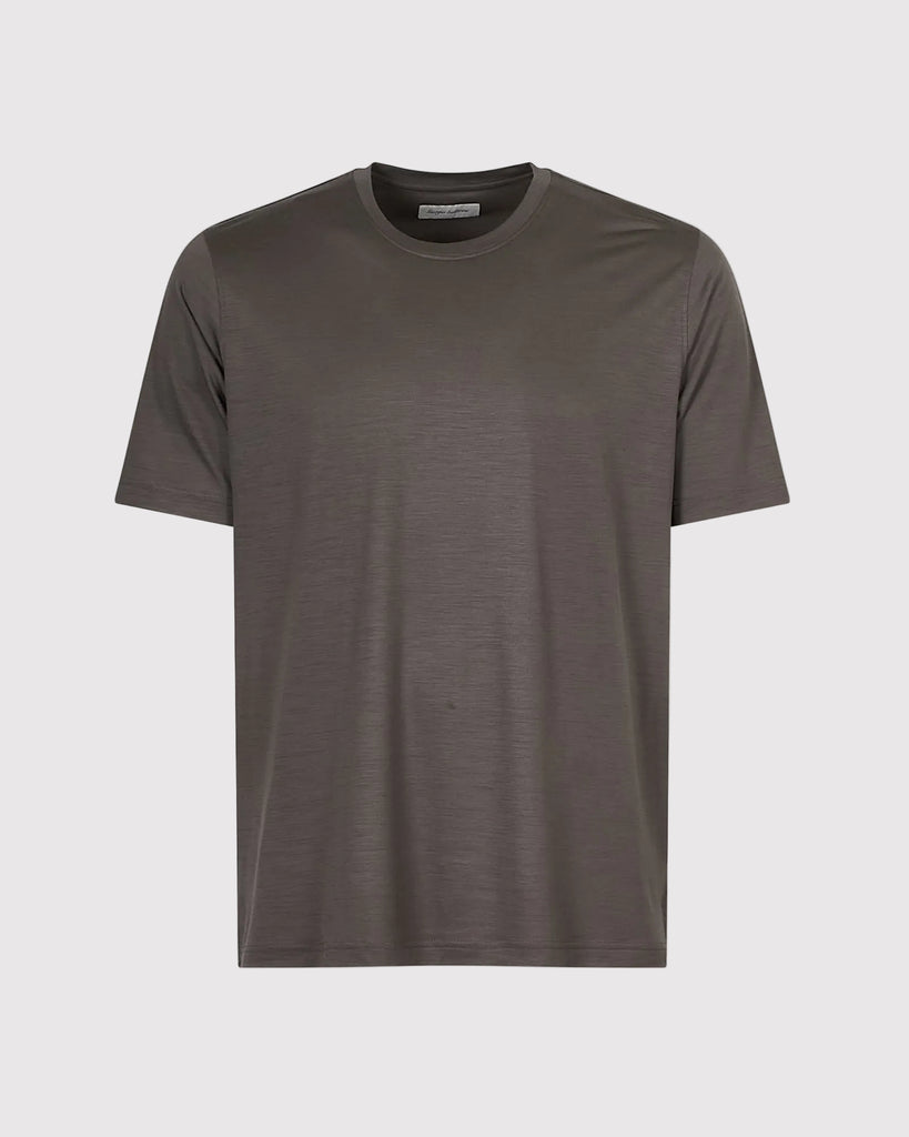 Reda Wool T-Shirt Taupe