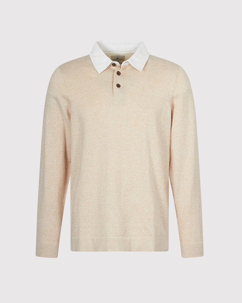 Rugger Style Knit Sand