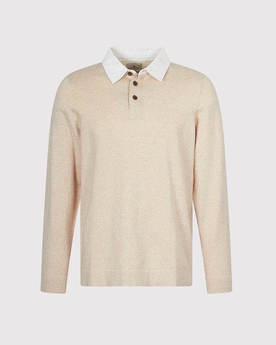 Rugger Style Knit Sand