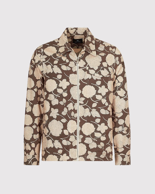 Military Overshirt Brun