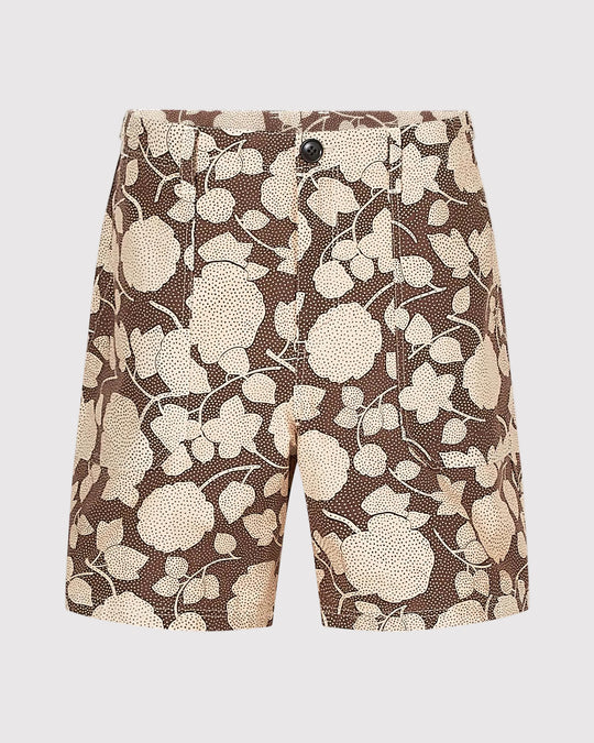 Patch Pocket Shorts Brun