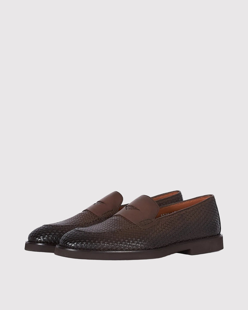 Straw Loafer Penny Brun