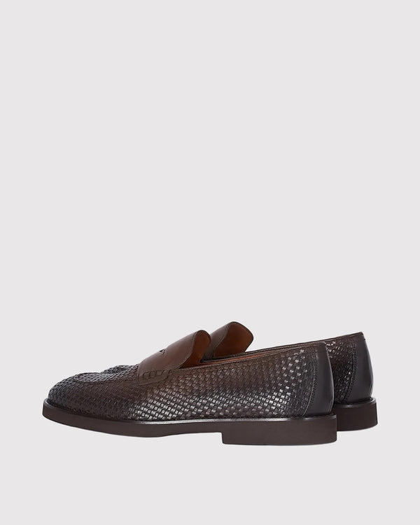 Straw Loafer Penny Brun