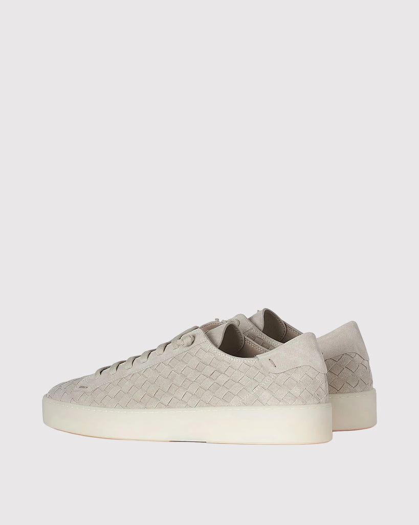 Weave Suede Sneakers Sand