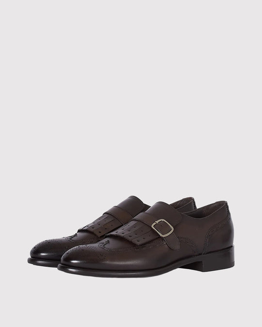 Kilty Monk Strap Brun