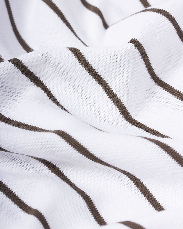 Rigatino T-Shirt Hvid