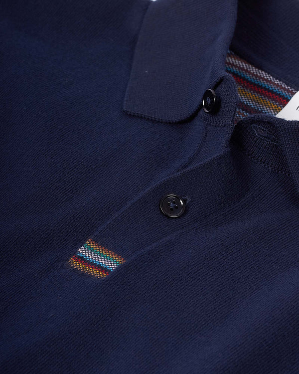 Signature Detail Polo Blå