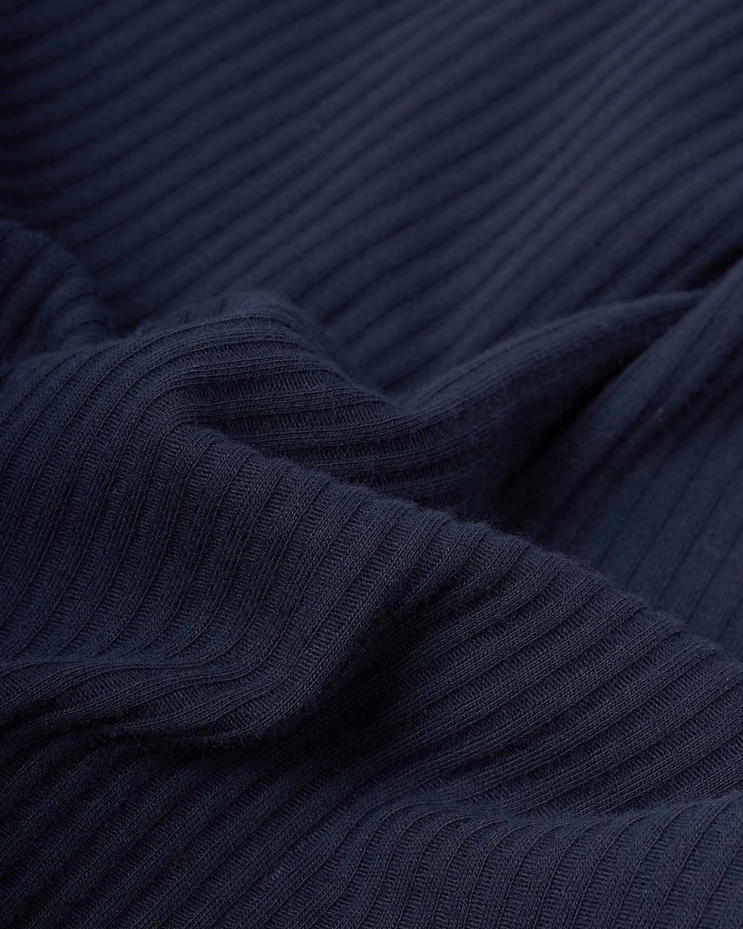 Skjorte SS Riflet Blå