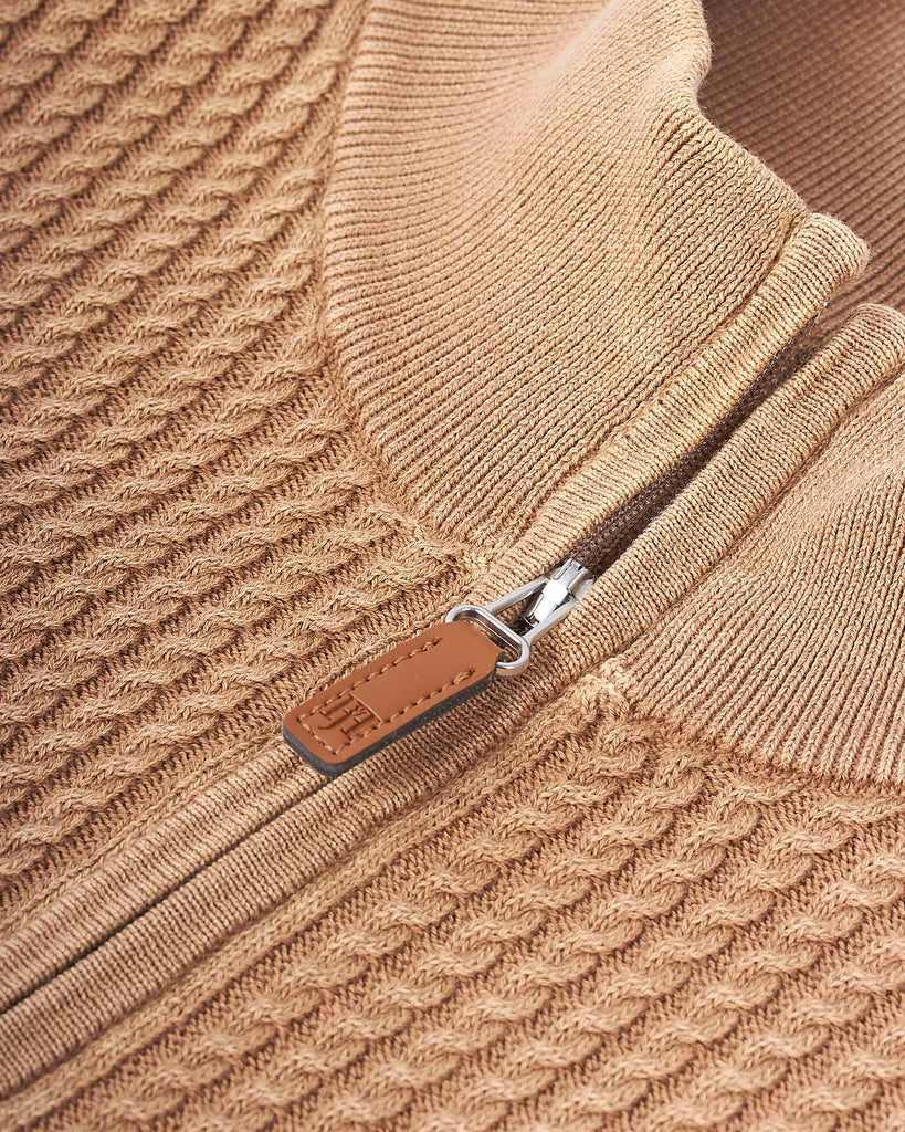 Half Zip Vintage Strik Camel