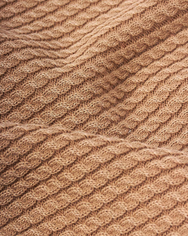 Half Zip Vintage Strik Camel