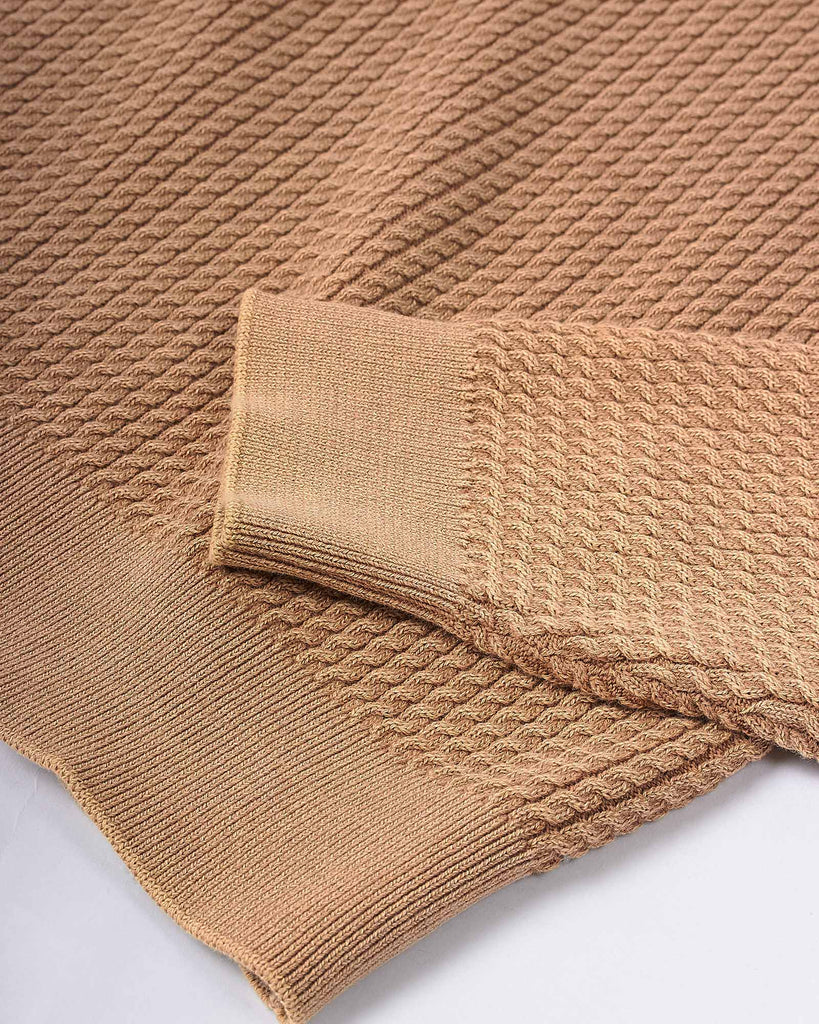 Half Zip Vintage Strik Camel