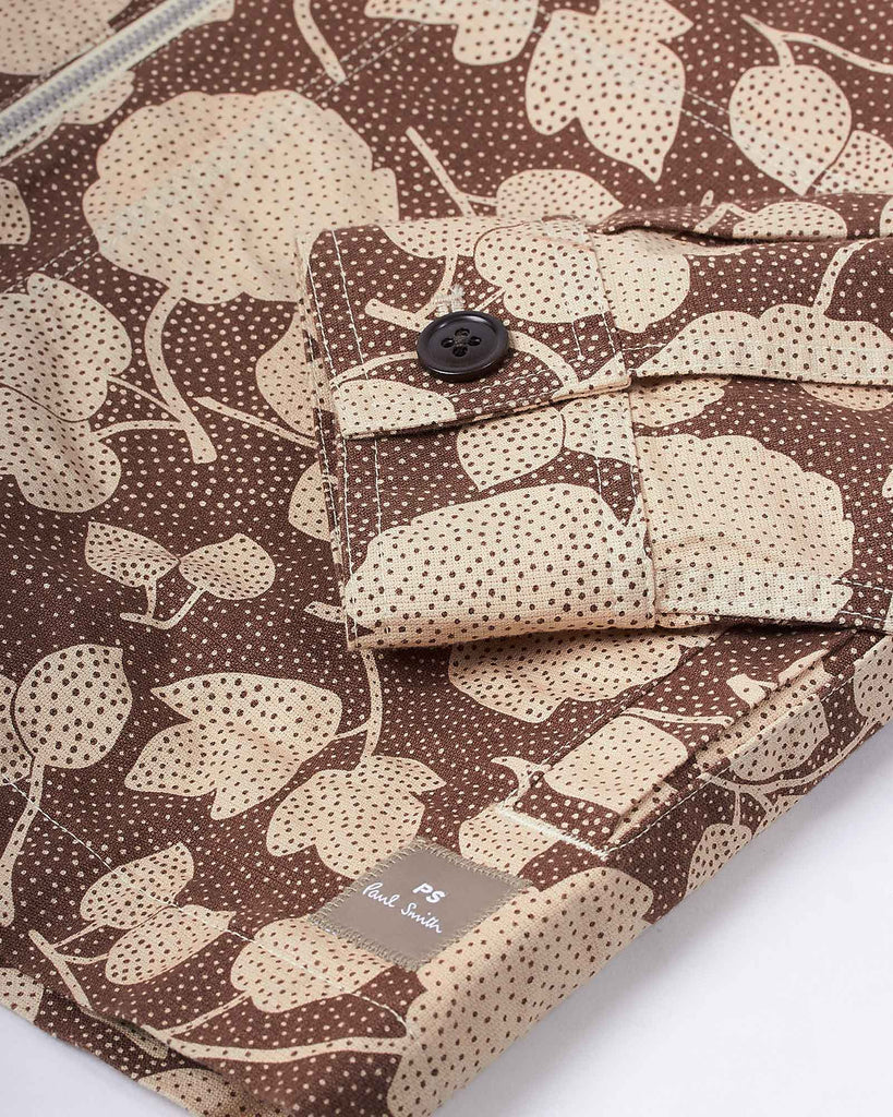 Military Overshirt Brun