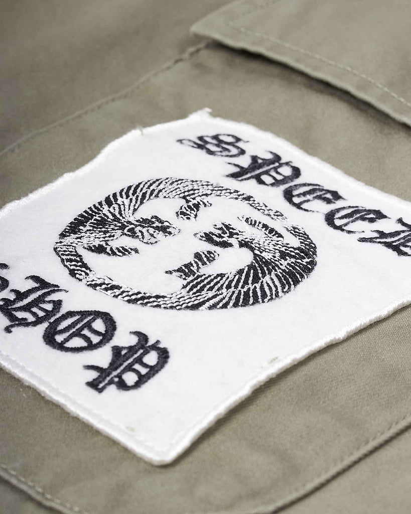 Patch Overshirt Grøn