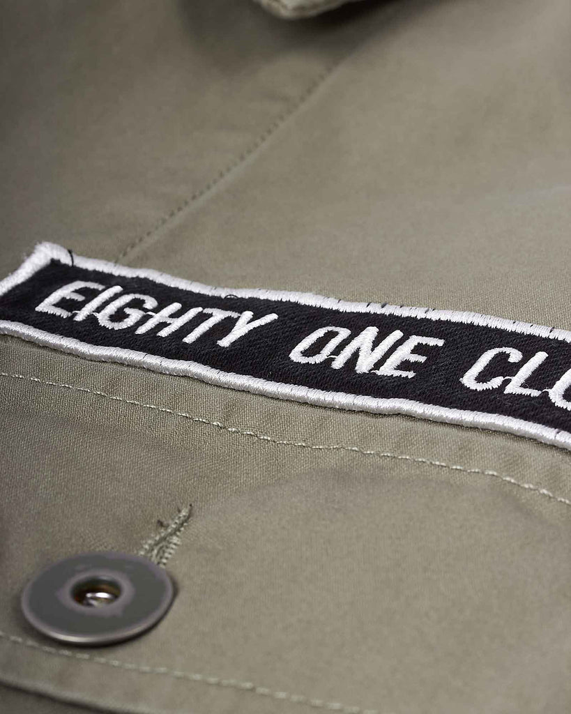 Patch Overshirt Grøn