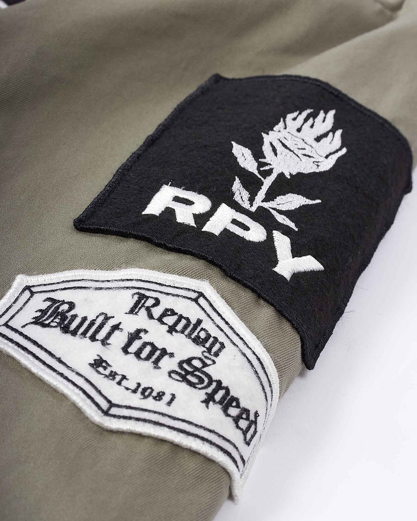 Patch Overshirt Grøn