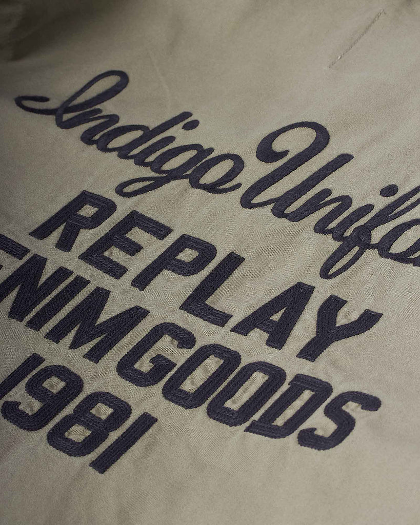 Patch Overshirt Grøn