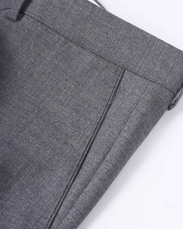 Denz Trousers Melange Grå