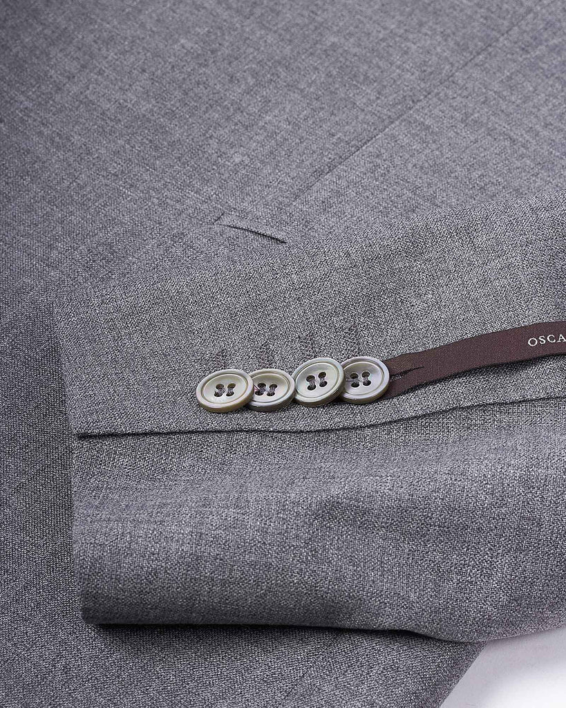 Fogerty Blazer Melange Grå