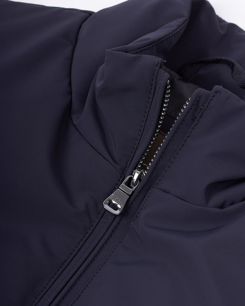 Light Zipped Waistcoat Blå