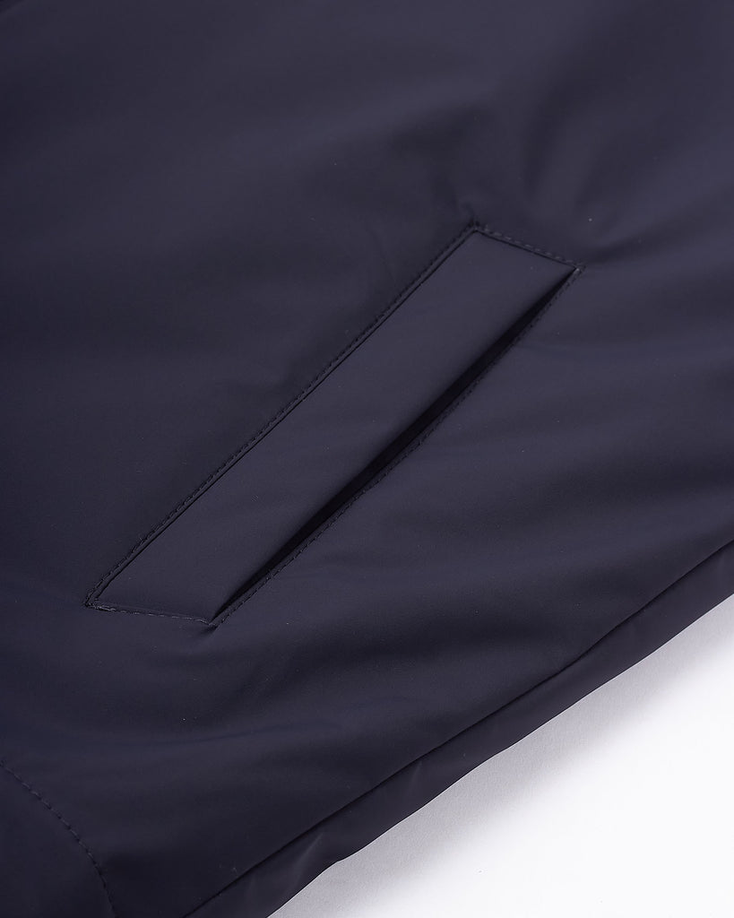 Light Zipped Waistcoat Blå