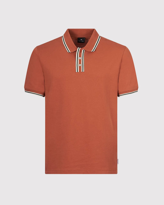 Pique Polo Orange