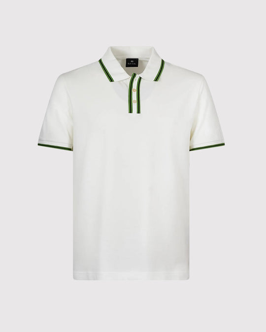 Pique Polo Hvid