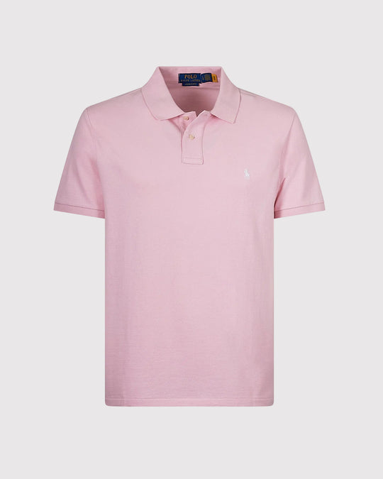 Mesh Poloshirt Lyserød