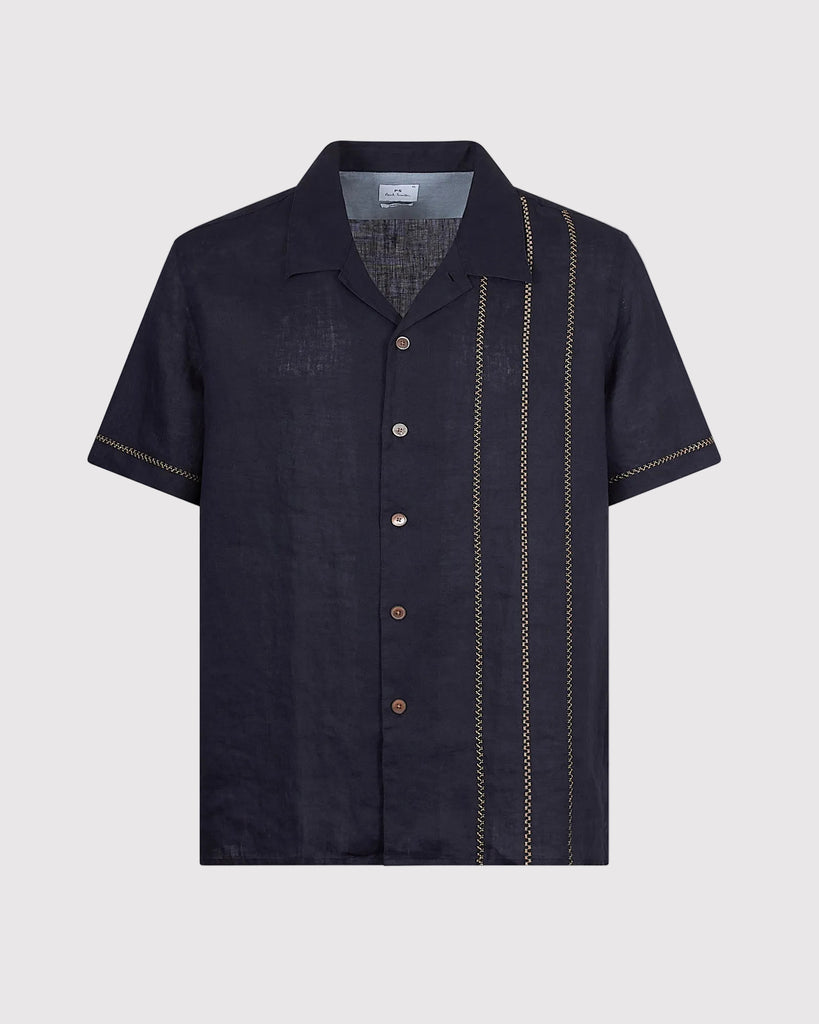 Linen Shirt Blå