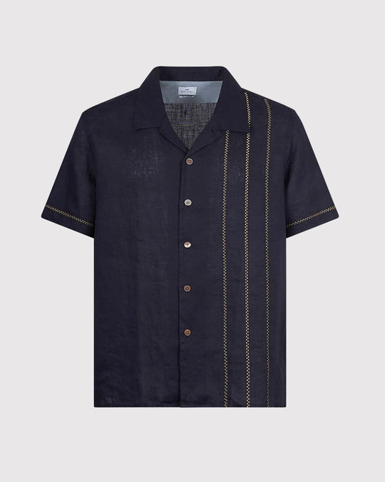 Linen Shirt Blå