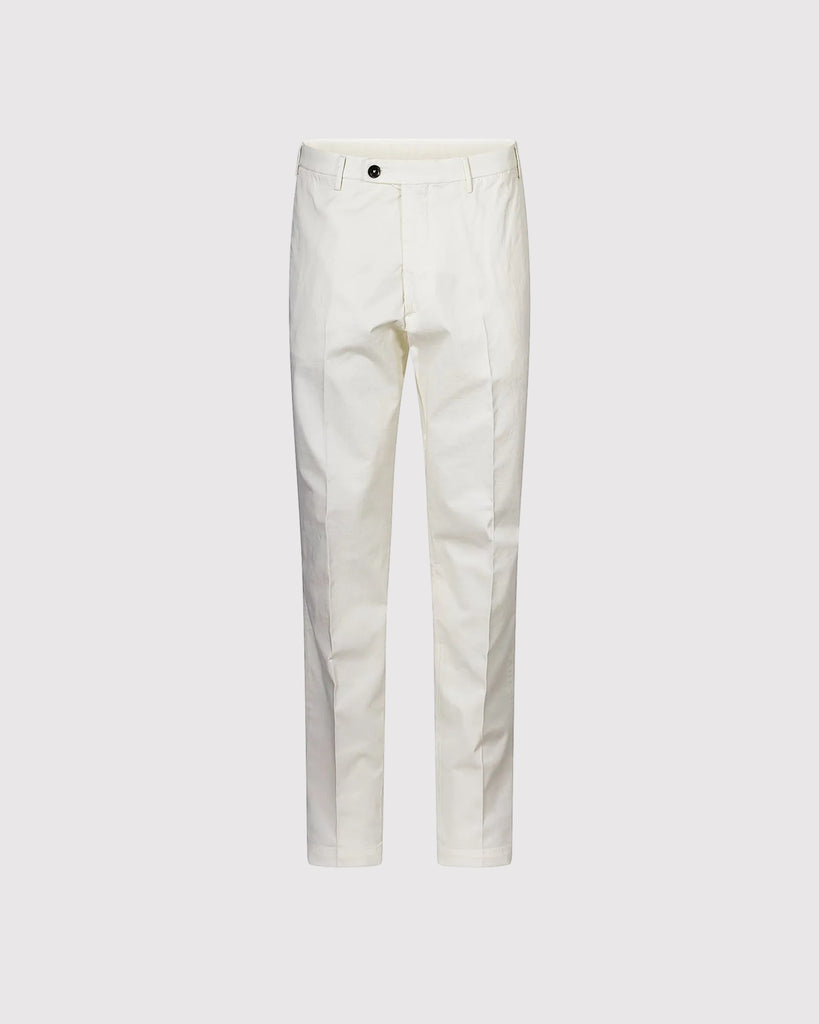 Brad Garment Dyed Chino Hvid