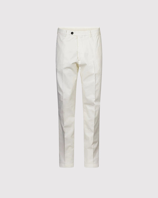 Brad Garment Dyed Chino Hvid