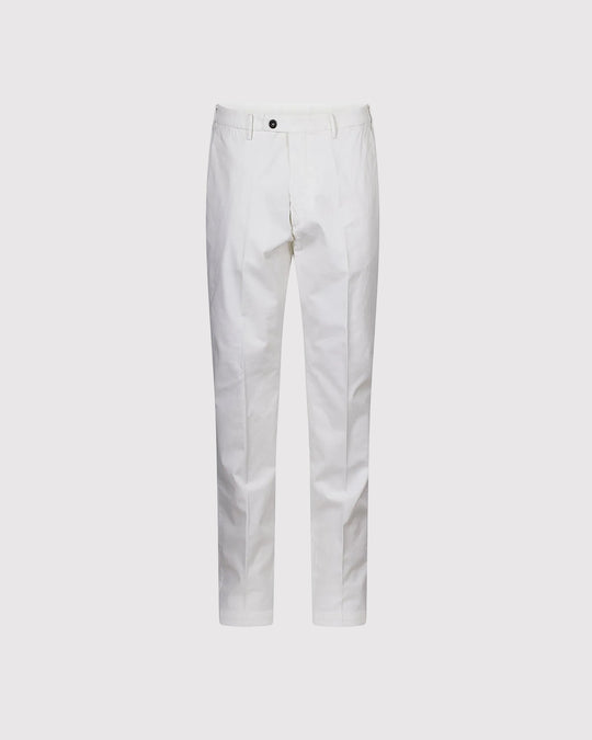 Brad Garment Dyed Chino O Hvid