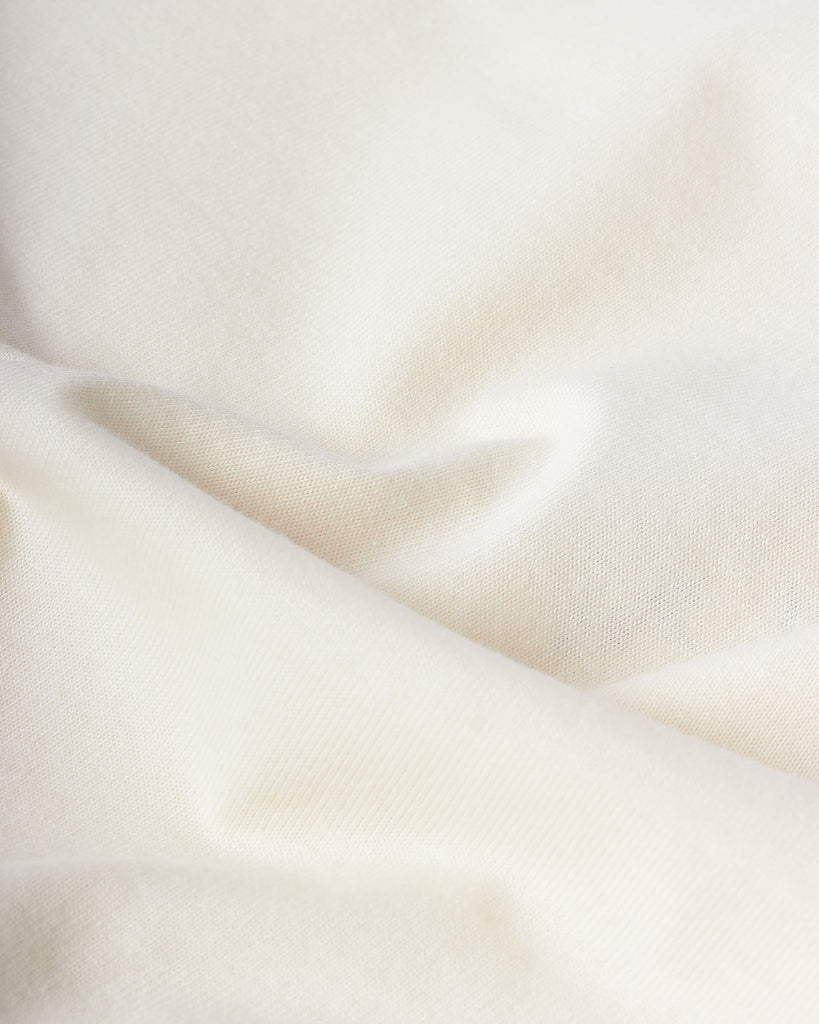 Embroidery T-Shirt Creme