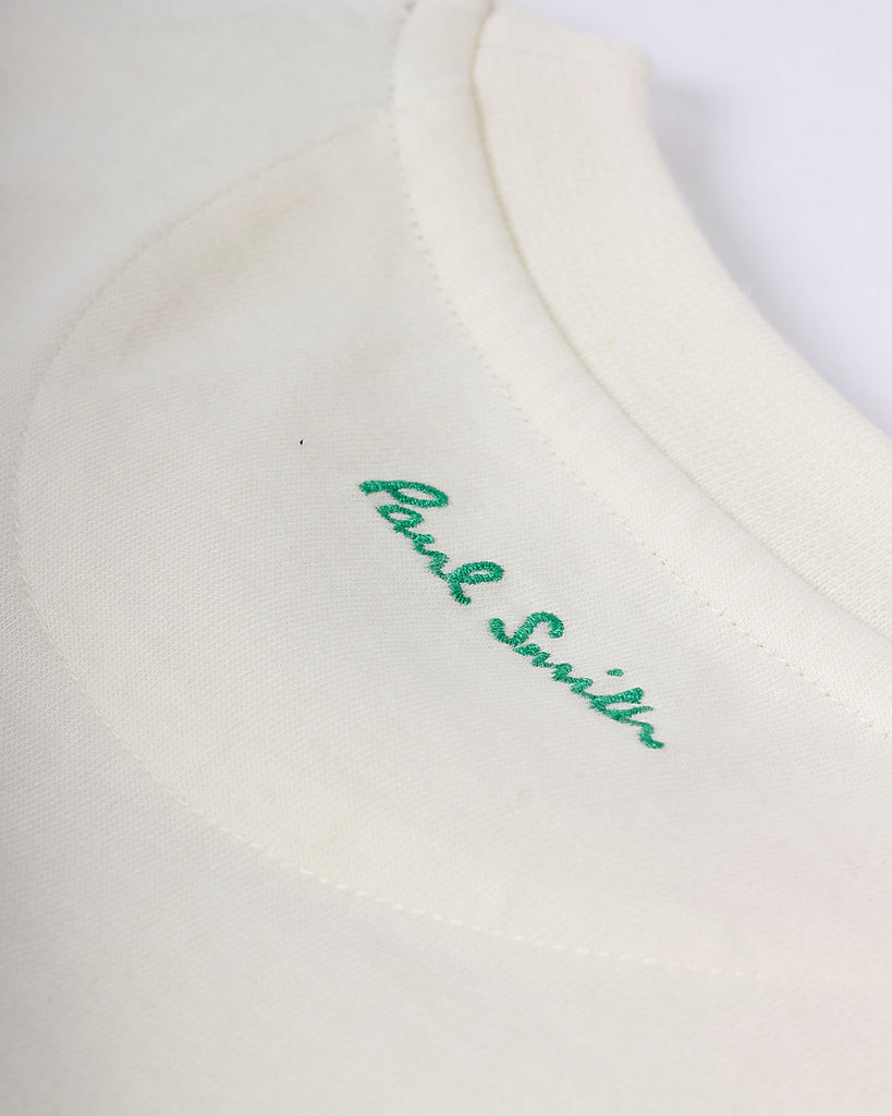 Embroidery T-Shirt Creme