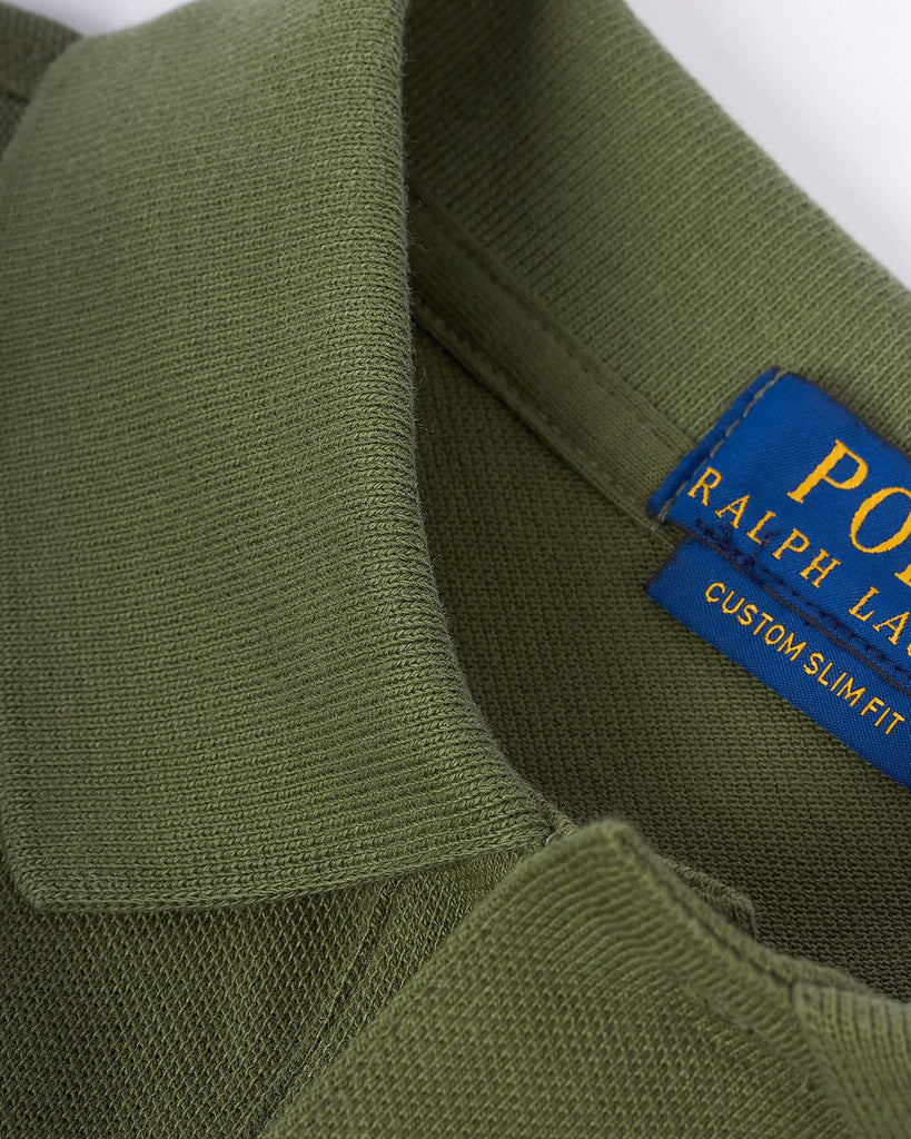 Mesh Poloshirt Grøn