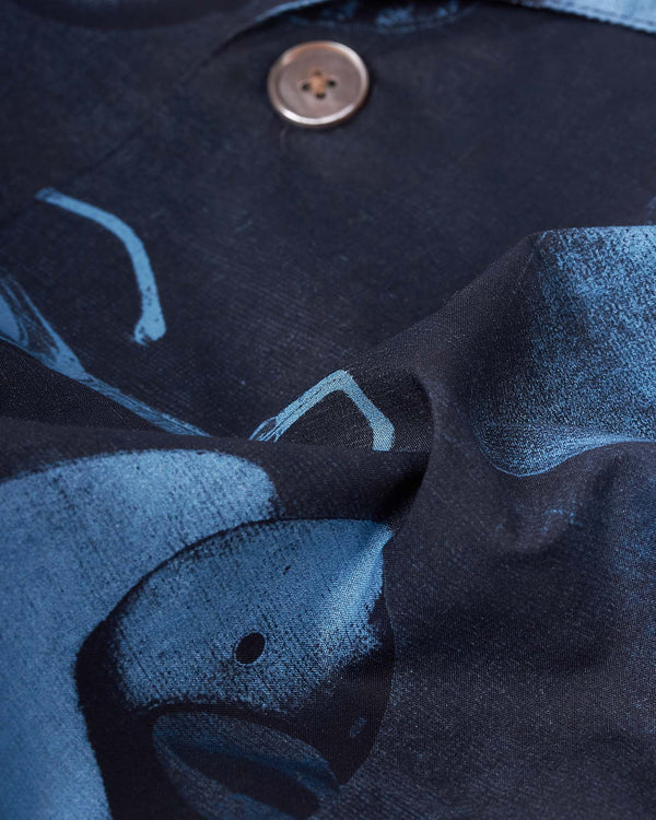 Shades Shirt Blå