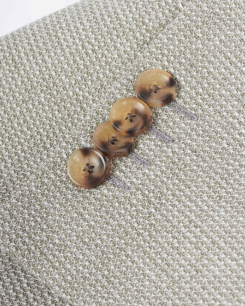 Struktureret Blazer Lysgrøn