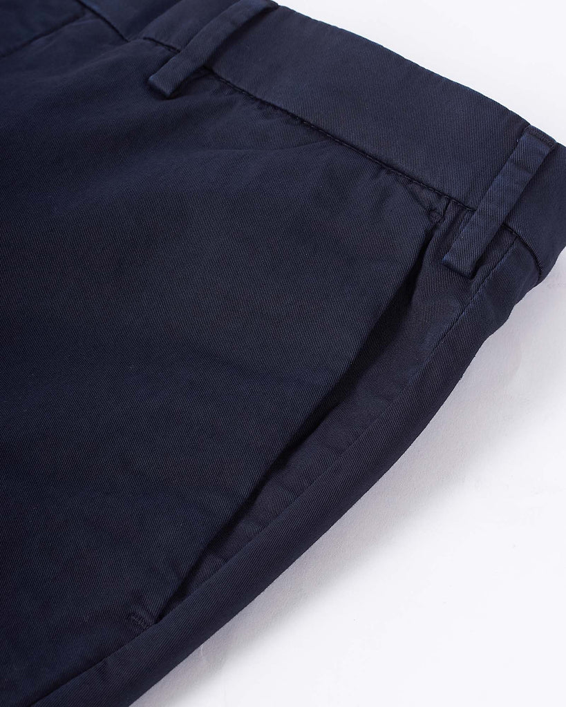 Garment Dyed Chino Blå