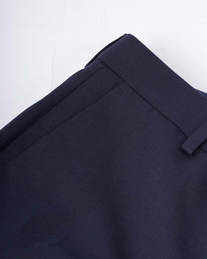 Dandy Trousers Hør Blend Blå