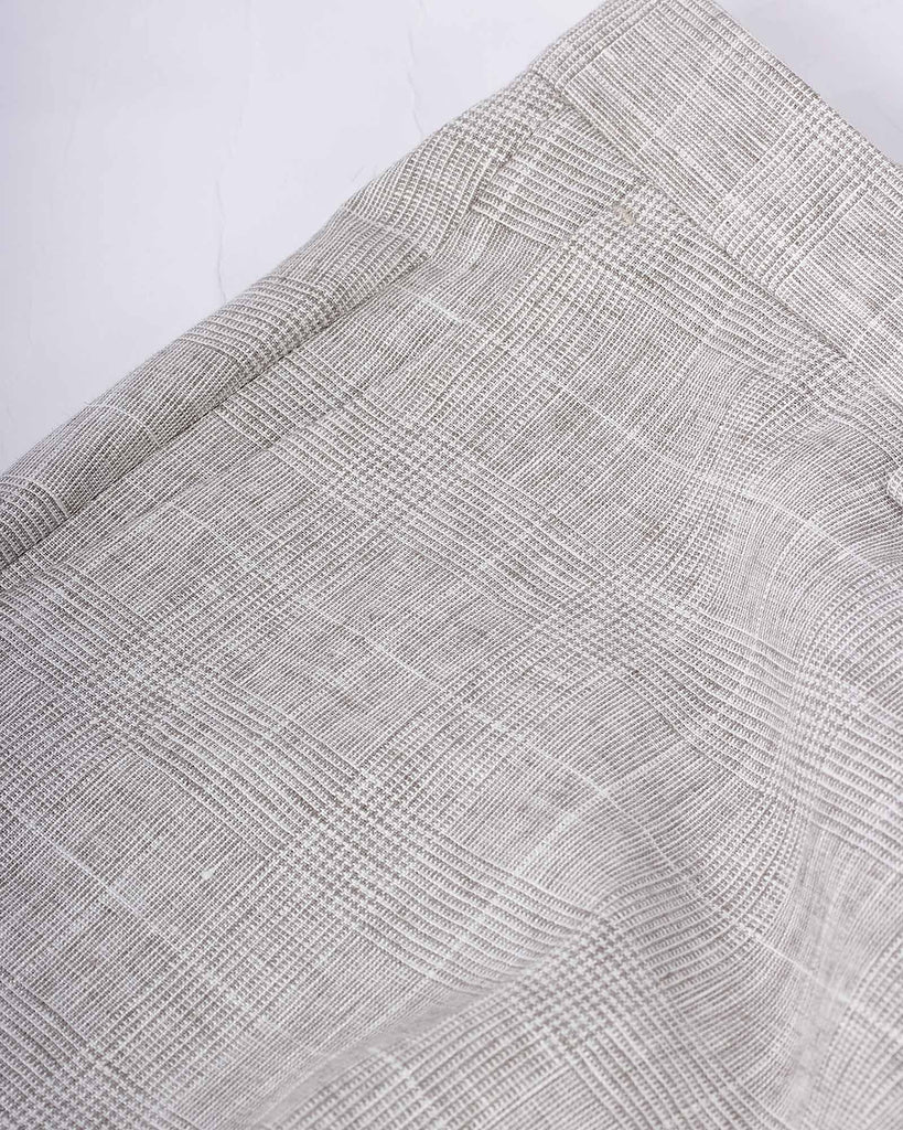 Dandy Trousers Check Sand