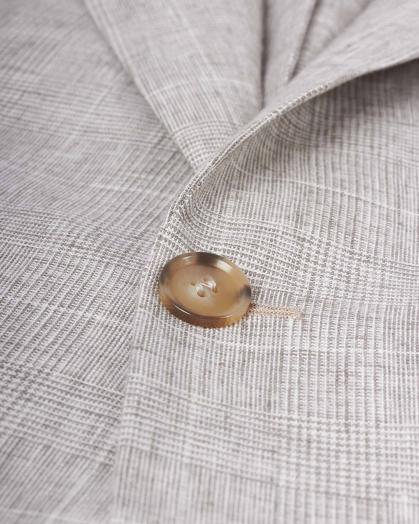 Ferry Patch Check Blazer Sand