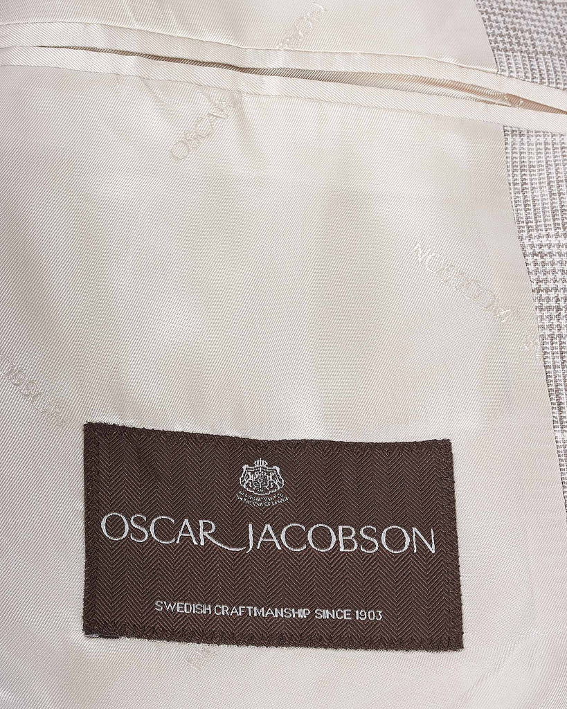 Ferry Patch Check Blazer Sand