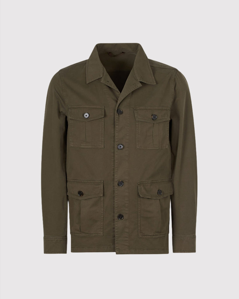 Safari Overshirt Grøn