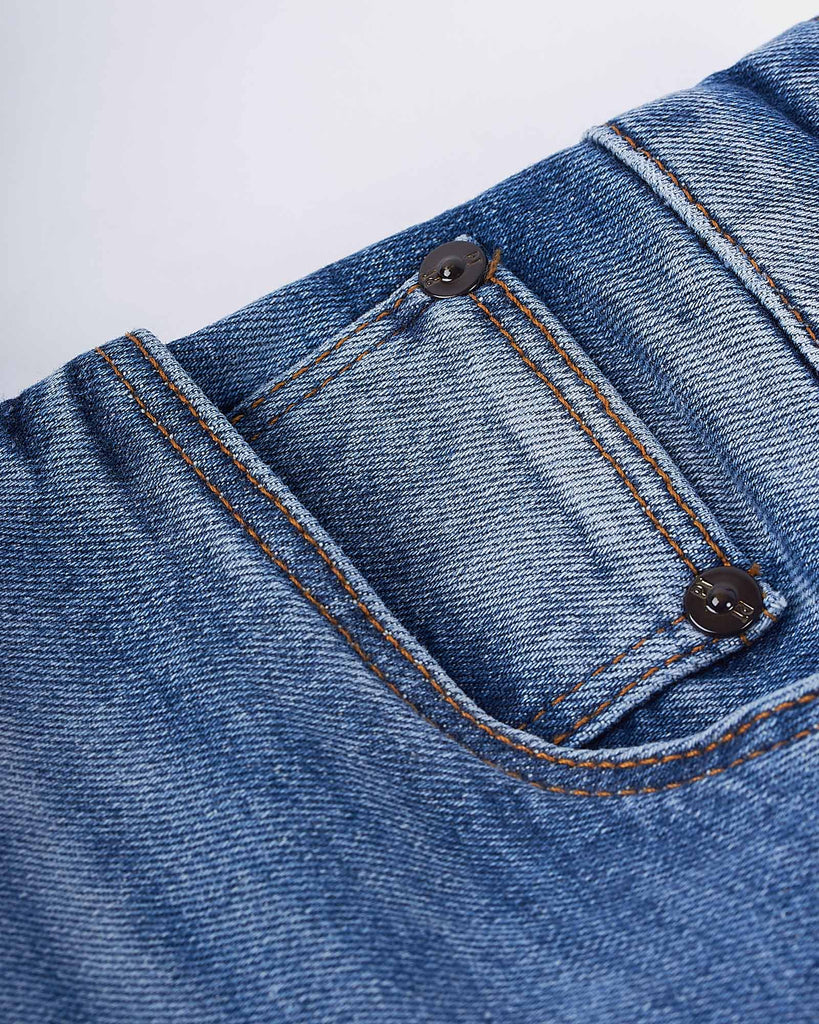 PT Soul Denim Washed Blå