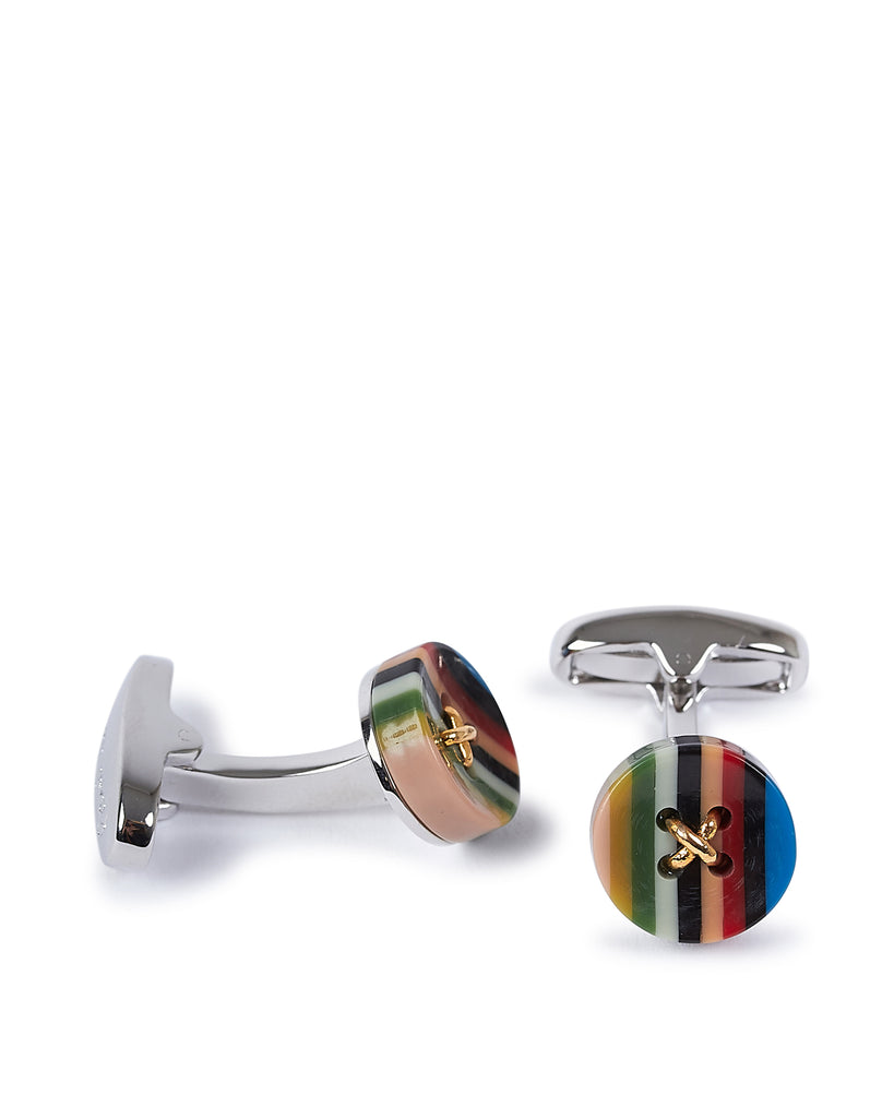 Cufflink Button STP Sølv