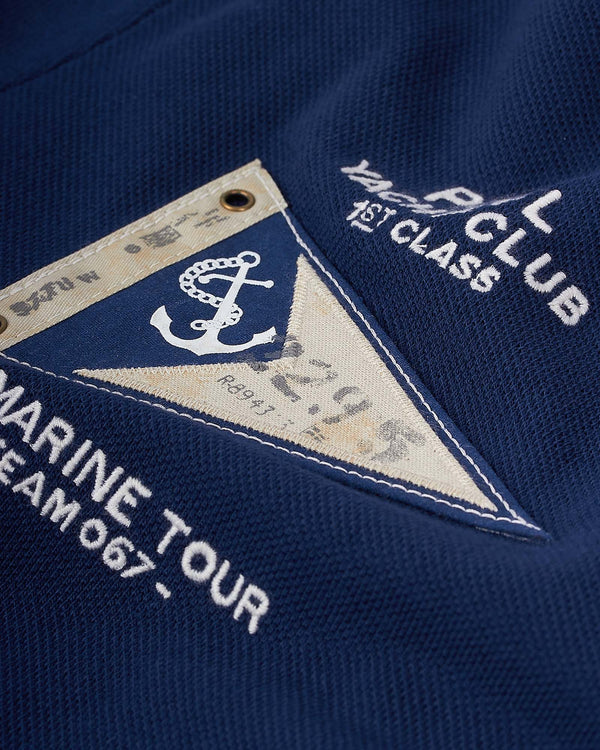 Yacht Club Polo Blå