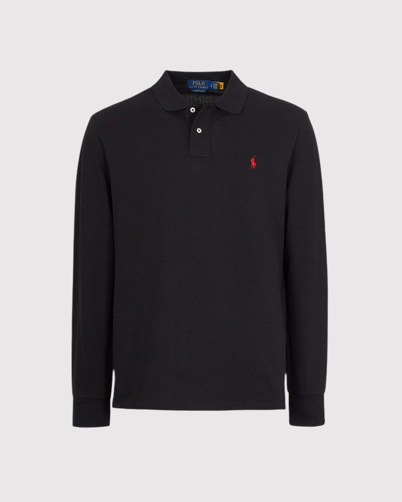 Polo LS Sort